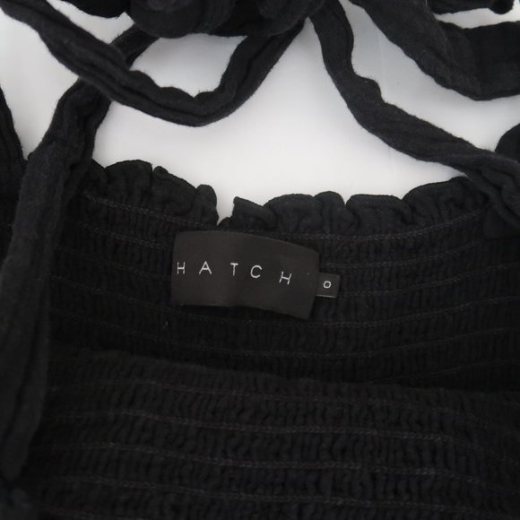 HATCH The Jojo Jumpsuit sz 0 XS tie shoulder Maternity - Picture 7 of 8